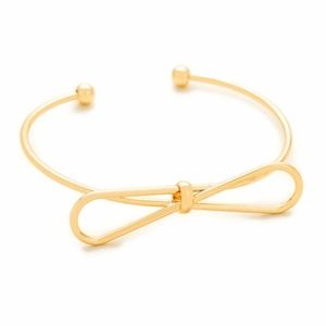 Gold Bow Cuff